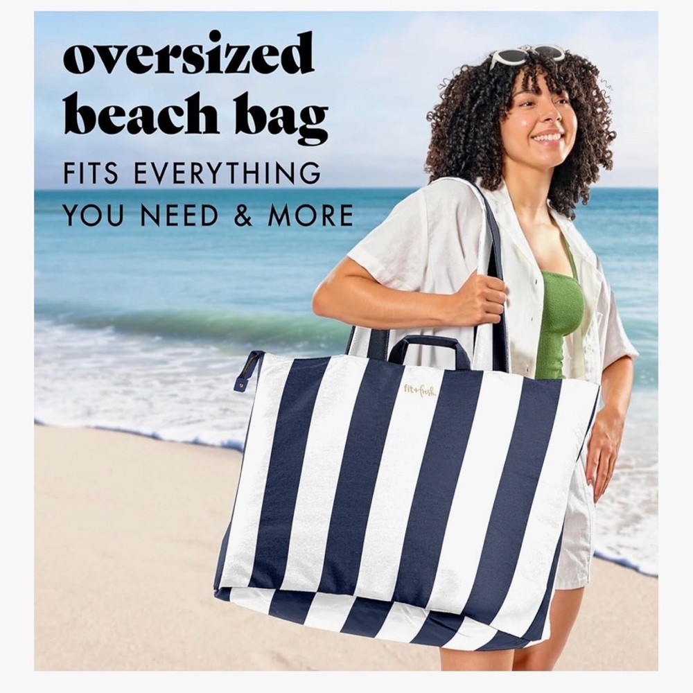 New Oversized Tote / Beach Bag - Picture 3 of 5